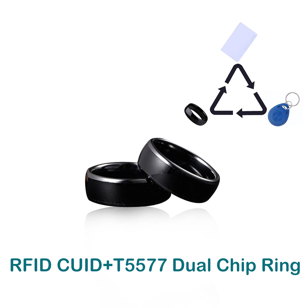 Smart Ring Nfc Pay - Dual Chip Smart Ring RIFD Rewritable