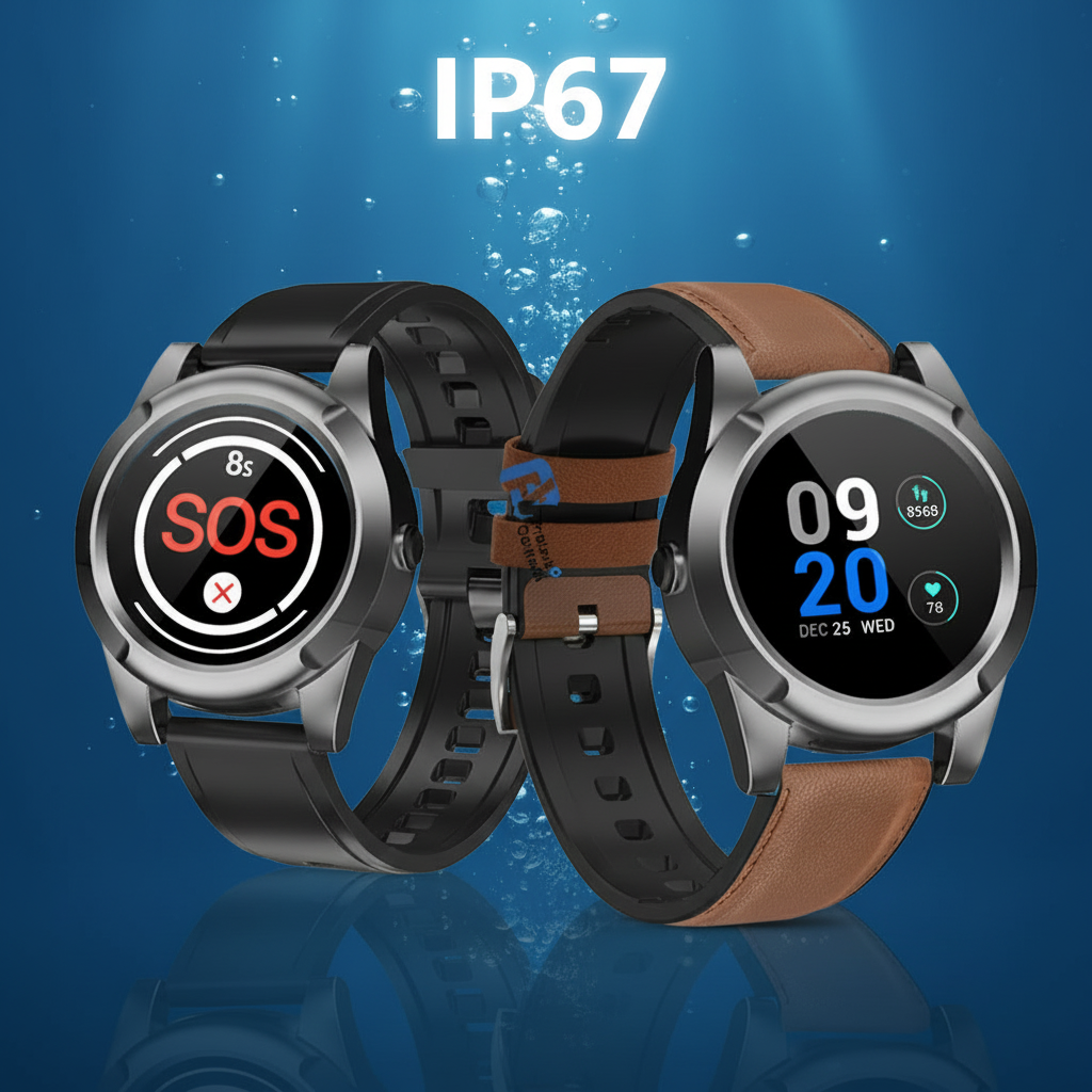 SOS alarm/fall detection/real- - Fall Detection Watch บทวิจารณ์และราคา
