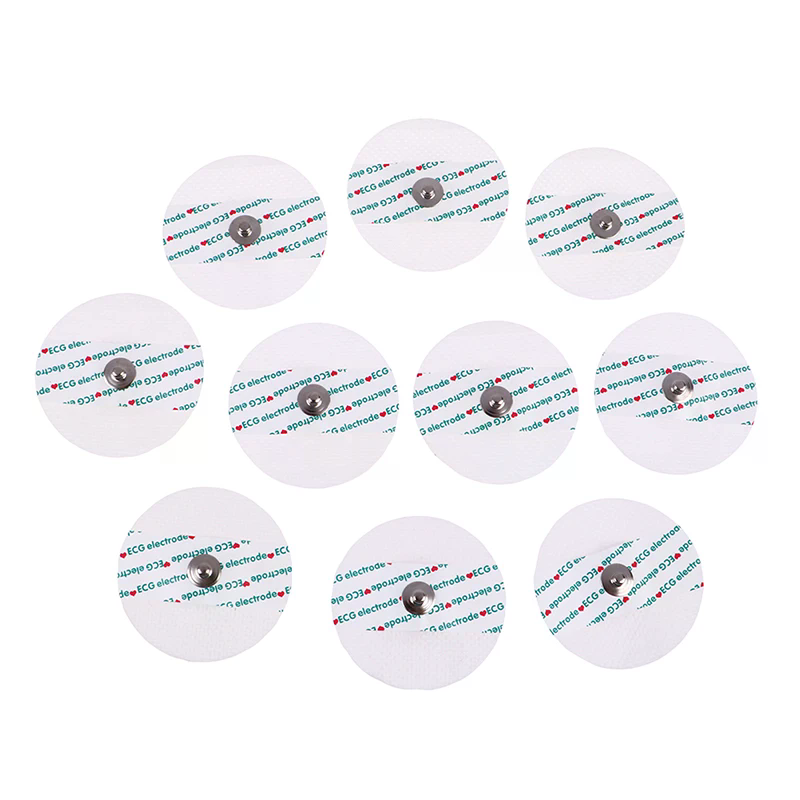 10pcs Non-Woven ECG Electrode  - Ecg Patch Monitor บทวิจารณ์และราคา