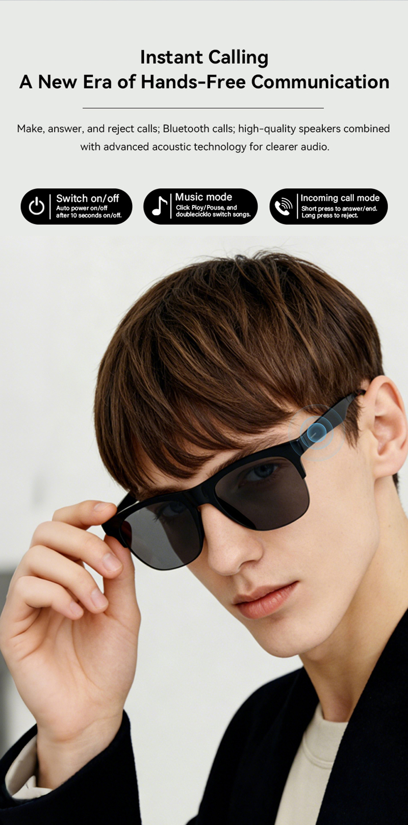 AI Smart Glasses 4K Remote Con - Smart Glasses Lens บทวิจารณ์และราคา