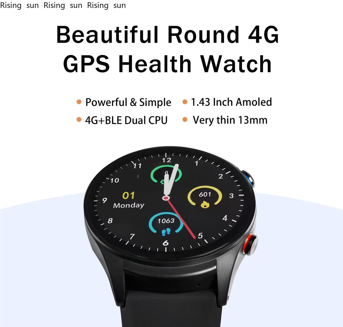 4G Elderly care smart watch Fa - Fall Detection Watch บทวิจารณ์และราคา