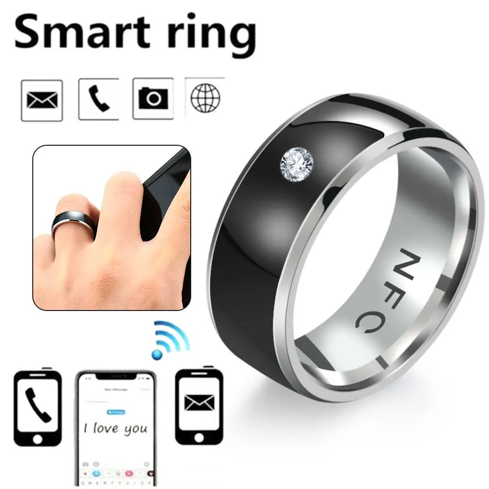 NFC Smart Ring Stainless Steel - Smart Ring Nfc Pay บทวิจารณ์และราคา