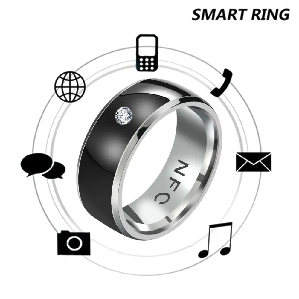 NFC Smart Ring Stainless Steel - Smart Ring Nfc Pay บทวิจารณ์และราคา