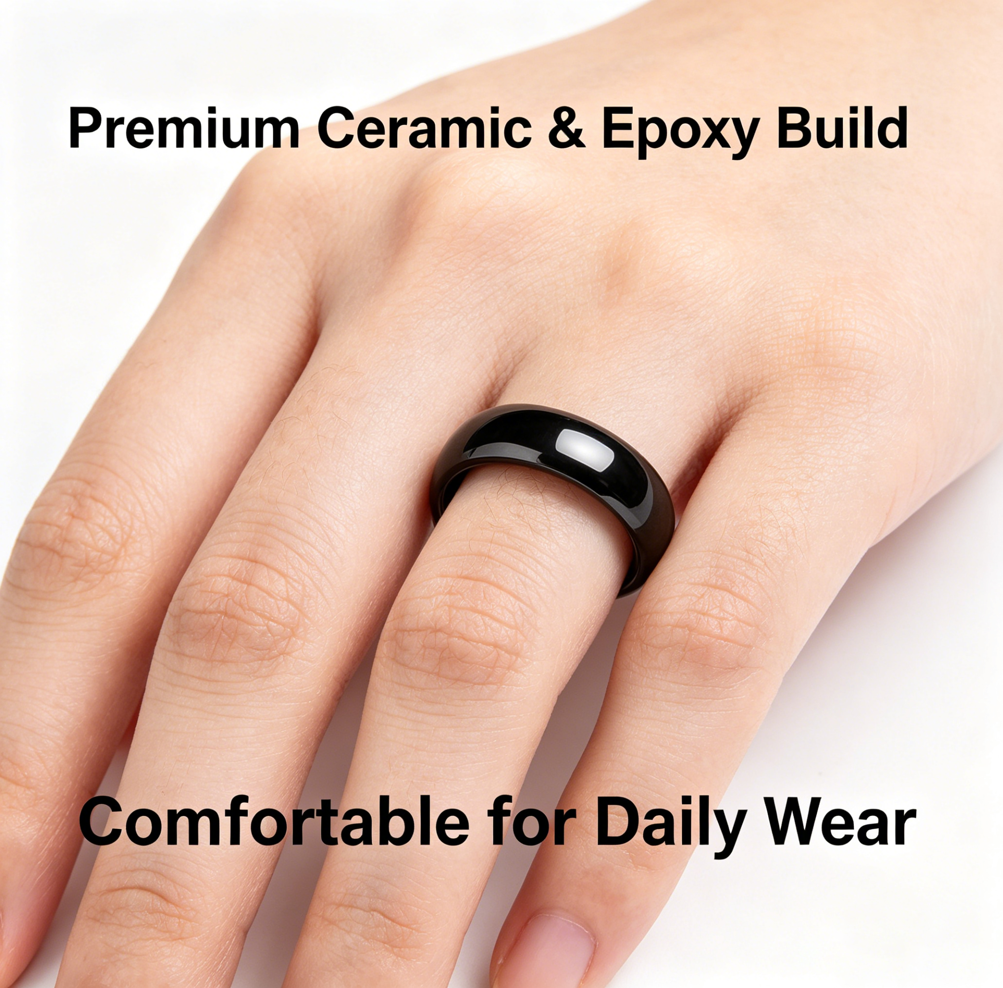 NFC Full Ceramic Smart Ring Co - Smart Ring Nfc Pay บทวิจารณ์และราคา