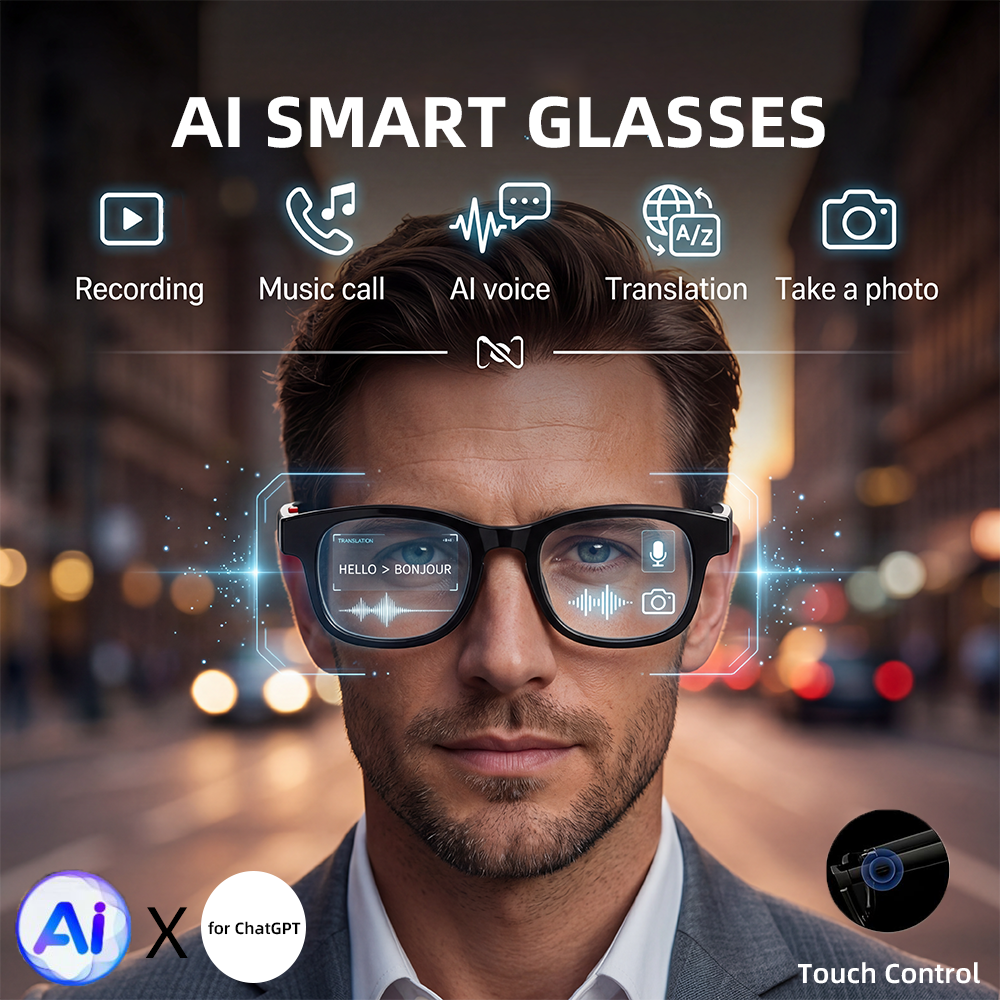 AI Smart Glasses Touch Control - Smart Glasses Lens บทวิจารณ์และราคา