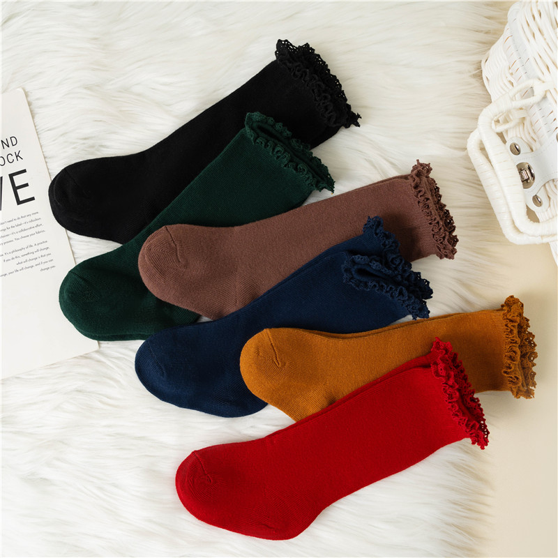 Winter Autumn Baby Girls Ruffl - Baby Sock Oximeter บทวิจารณ์และราคา