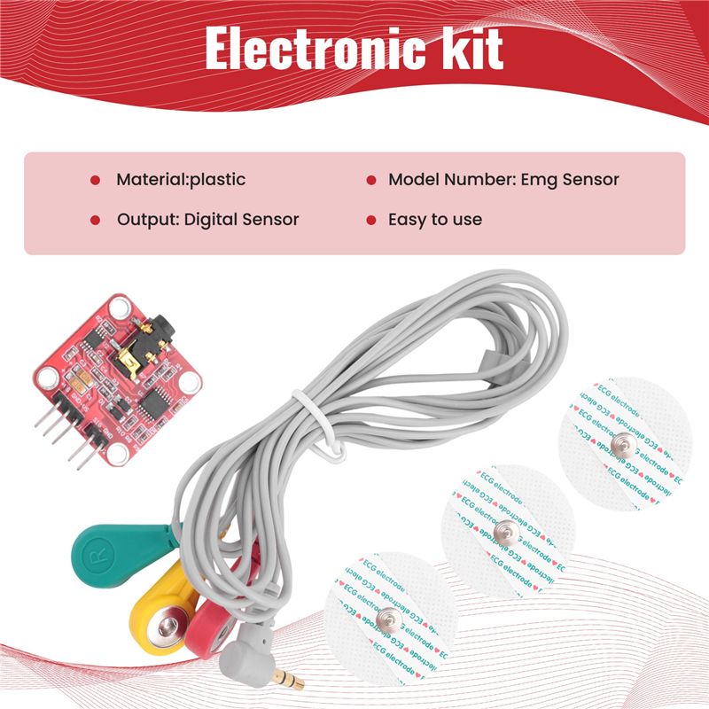 A21Q -Muscle Signal Sensor Emg - Muscle Sensor Emg บทวิจารณ์และราคา