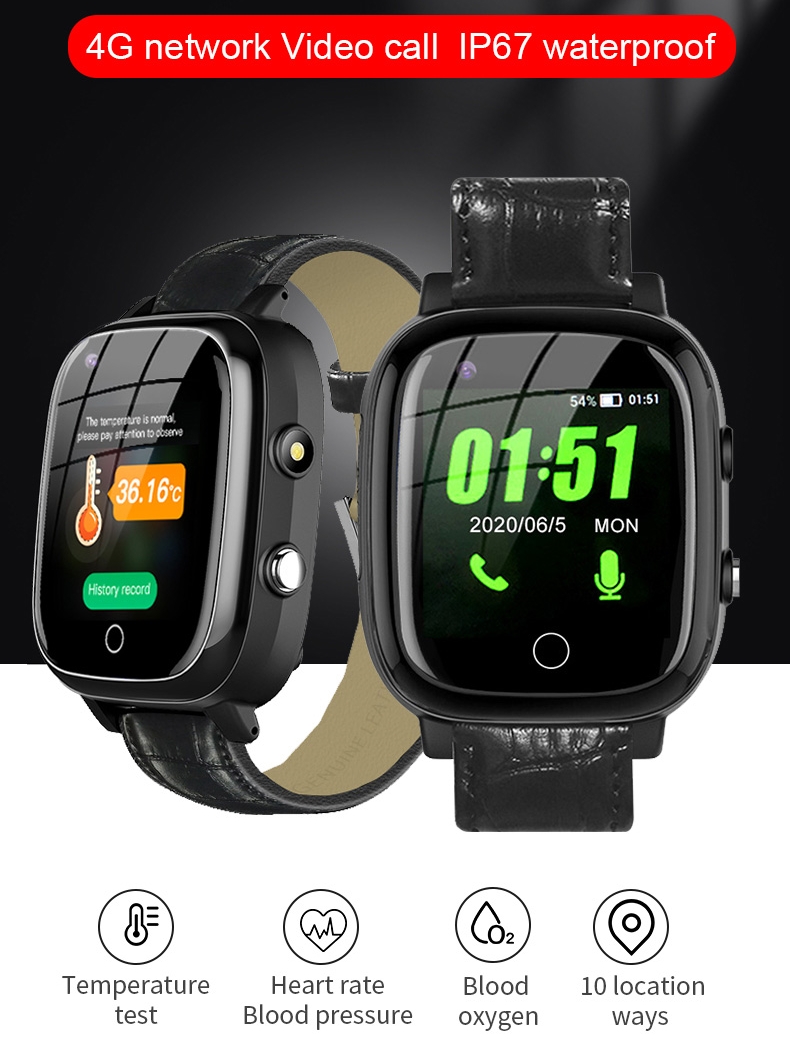 Elderly Smart Watch For Senior - Fall Detection Watch บทวิจารณ์และราคา