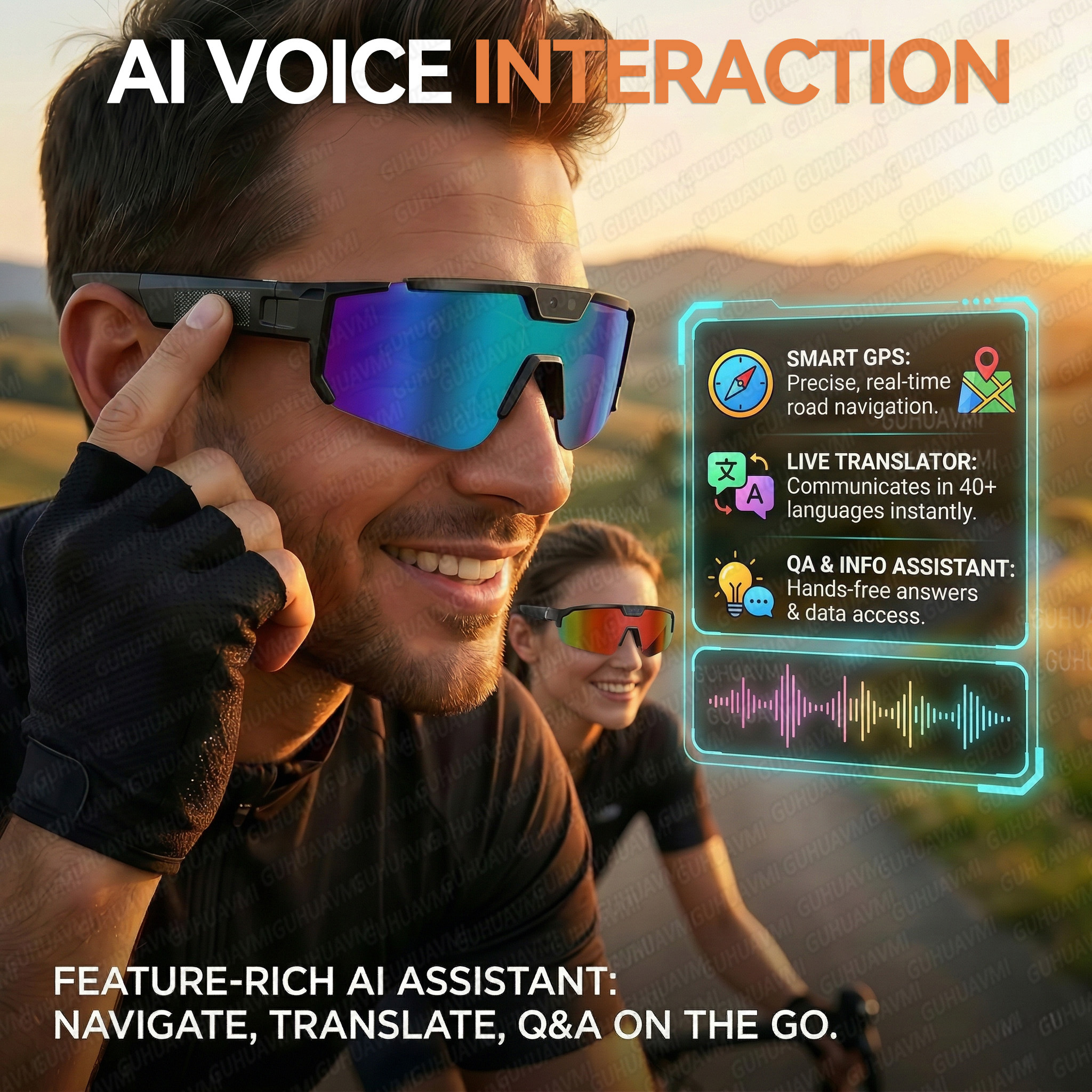 2026 New AI Smart Sports shoot - Smart Glasses Lens บทวิจารณ์และราคา