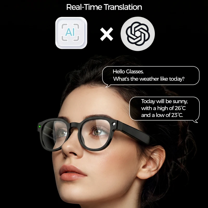 6K HD AI Camera Glasses 800MP  - Smart Glasses Lens บทวิจารณ์และราคา