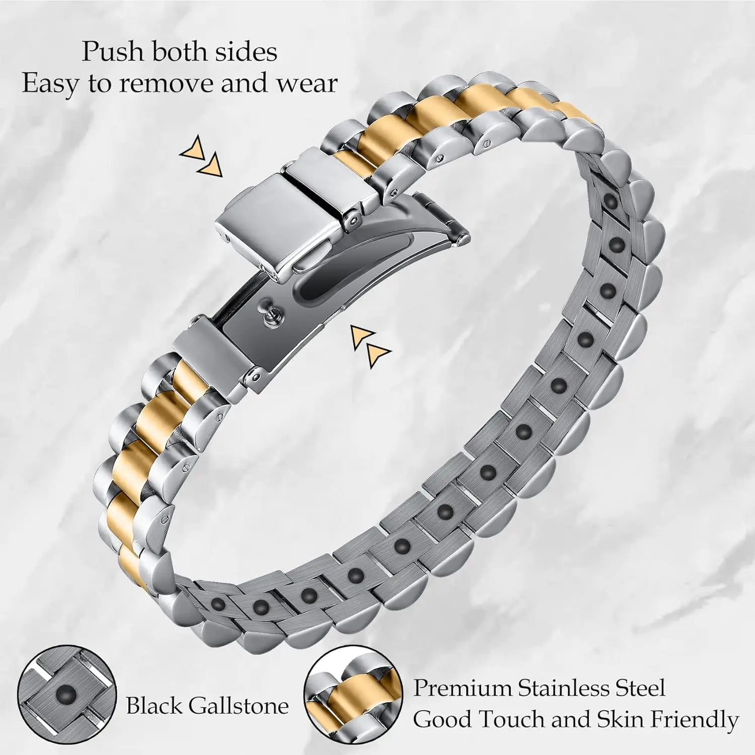 Titanium Steel Hematite Magnet - Meditation Headband Eeg บทวิจารณ์และราคา