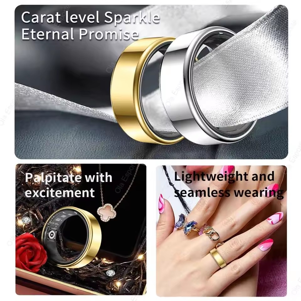 NEW R09 Smart Ring Men Women w - Temperature Ring Skin บทวิจารณ์และราคา