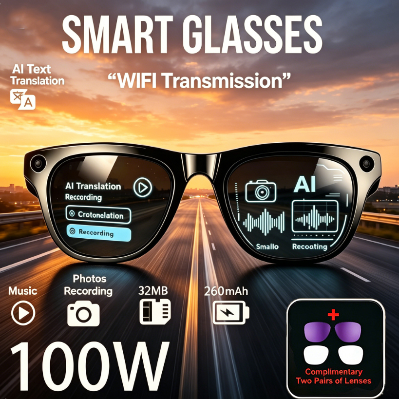2026 New Smart Translation Gla - Smart Glasses Lens บทวิจารณ์และราคา