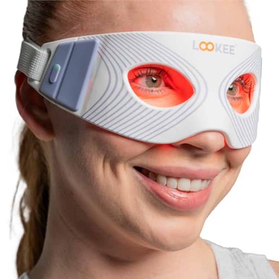 LOOKEE Under Eye Red Light The - Light Therapy Glasses บทวิจารณ์และราคา