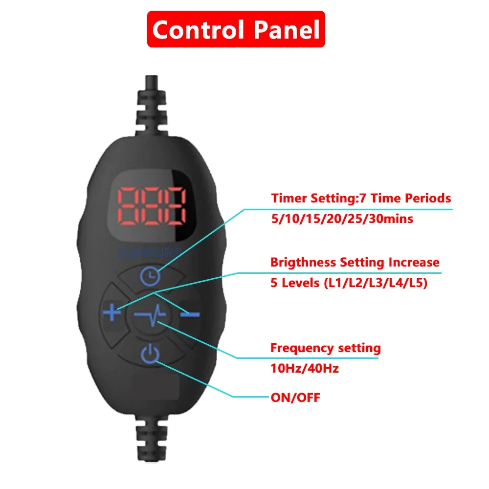120 LEDs Led 660nm and 850nm N - Galvanic Skin Sensor บทวิจารณ์และราคา