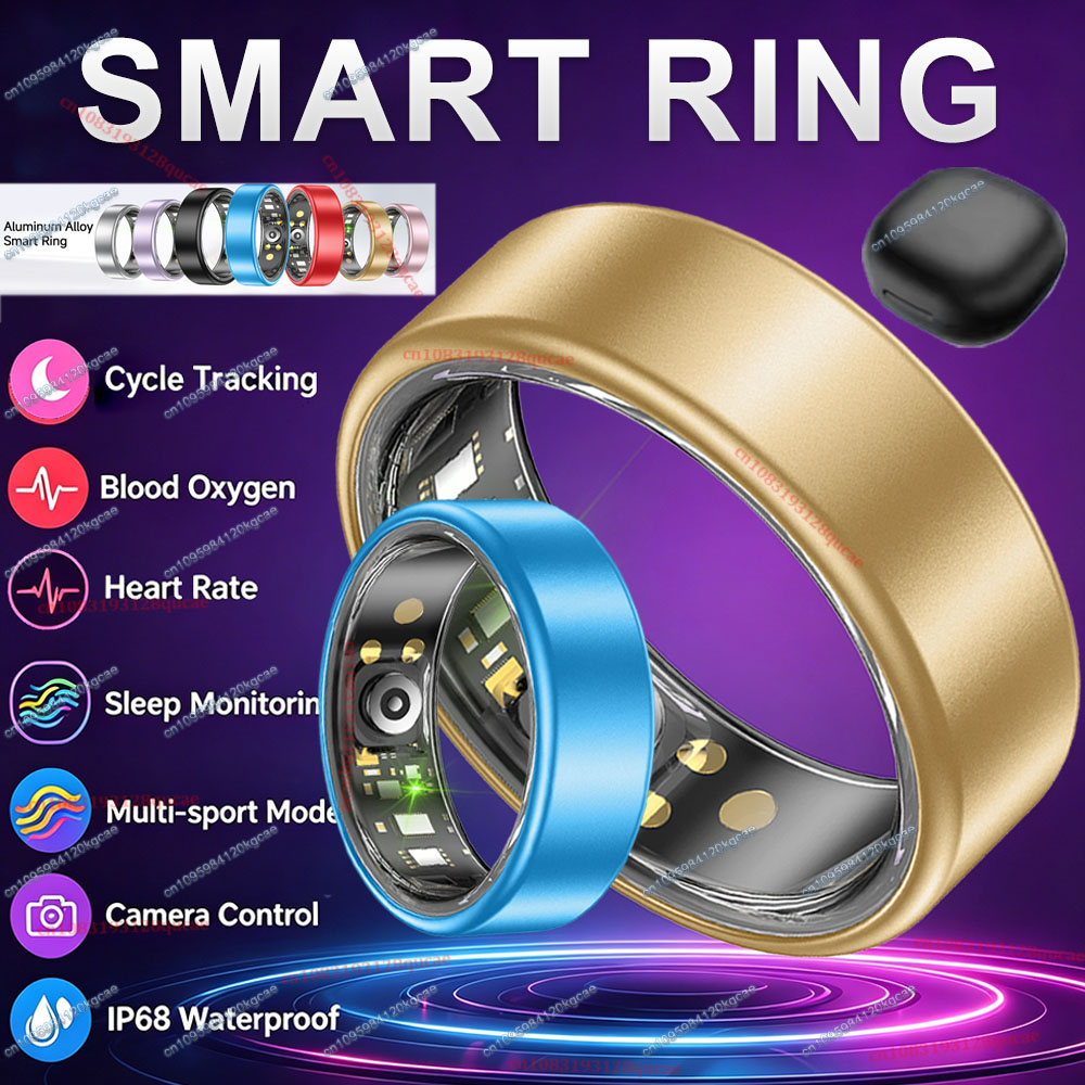 R09 Smart Ring Men Women with  - Temperature Ring Skin บทวิจารณ์และราคา