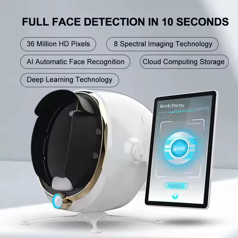 HD Camera 3D Magic Mirror Faci - Galvanic Skin Sensor บทวิจารณ์และราคา