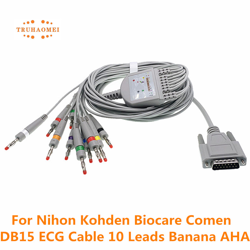 For Nihon Kohden ECG Cable Bio - Ecg Patch Monitor บทวิจารณ์และราคา